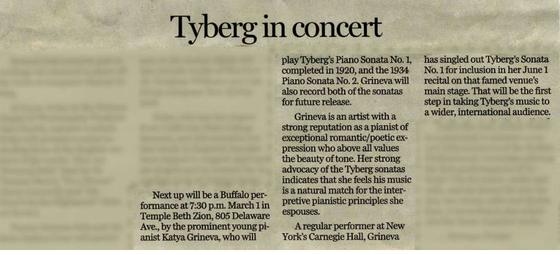 Scanned page from The Buffalo News