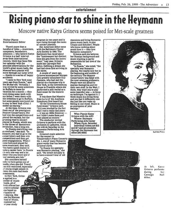 Scanned page from The Advertiser